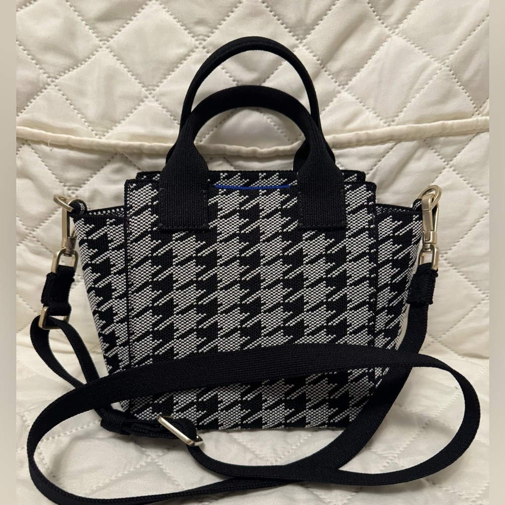 Rothys mini handbag houndstooth, EUC